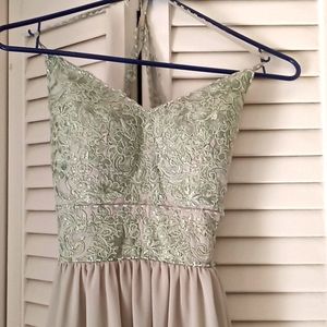 JJ's House size 2 bridesmaid dress. Wore 1(one) time for wedding in October.